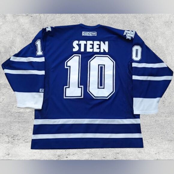 Vtg 2000s NHL Toronto Maple Leafs Alexander Steen #10 CCM Jersey XL - Picture 2 of 9